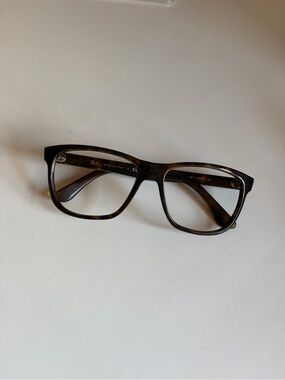 Ray-Ban rb4181 unisex Tortoiseshell Acetate Glasses - Dark Brown